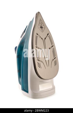 Ferro acquamarina isolato su sfondo bianco Foto Stock