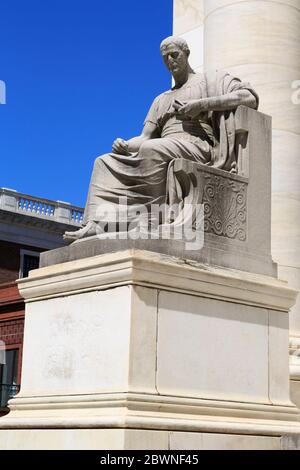 Corte superiore, New Haven, Connecticut, Stati Uniti Foto Stock