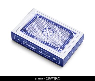 Tavolo da gioco in Box isolato su sfondo bianco. Foto Stock