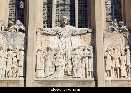 Cattedrale di San Giuseppe, Hartford, Connecticut, Stati Uniti Foto Stock