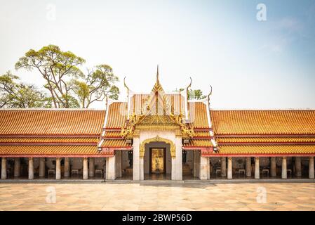 wat benchamabophit Tempel bangkok thailandia Foto Stock