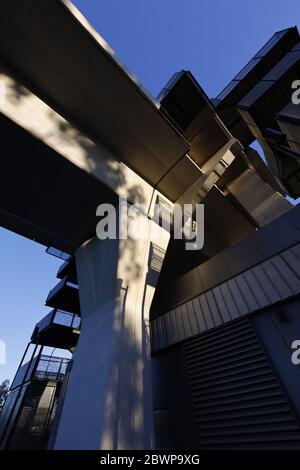 Stazione della metropolitana di Sydney Rouse Hill Foto Stock