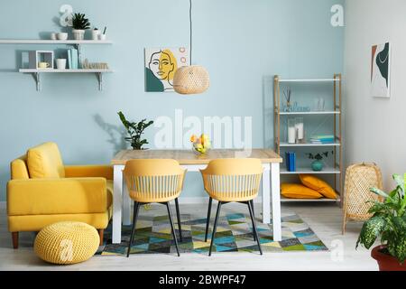 Interno della sala moderna ed elegante, Foto Stock