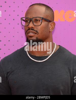 13 luglio 2017, Westwood, California, USA: Von Miller partecipa al Nickelodeon Kids' Choice Sports Awards 2017 al Pauley Pavilion di Los Angeles, California, il 13 luglio 2017. (Immagine di credito: © Billy Bendight/ZUMA Wire) Foto Stock