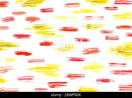 linee corte colorate sulla carta. Astratto acquerello mano pittura sfondo. Alta risoluzione. Design per biglietti, copertine, stampa, web. Foto Stock