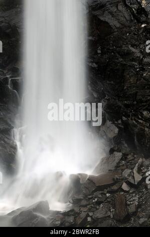 Ffrwd Fawr, Afon Twymyn, Dylife. Foto Stock