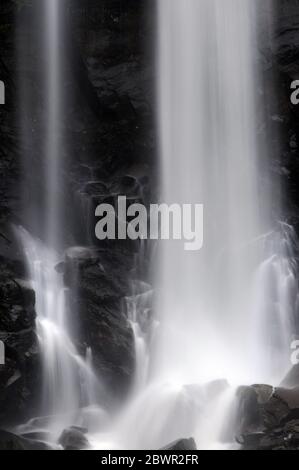 Ffrwd Fawr, Afon Twymyn, Dylife. Foto Stock