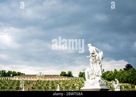 Potsdam (Germania): Parco di Sanssouci Foto Stock