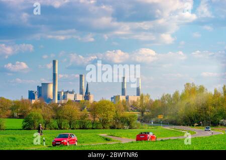 Germania, Renania Settentrionale-Vestfalia, Grevenbroicch, Centrale di Frimmersdorf, in disuso Foto Stock