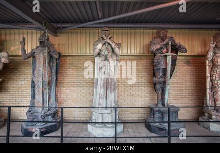 Harry Potter, tour dello studio, backstage, oggetti, fabbrica di film, studi, Londra, Regno Unito Foto Stock