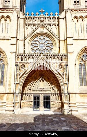 Cattedrale di Bristol, Inghilterra Foto Stock