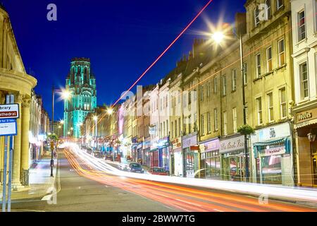 Wills Memorial Building su Park Street, Queens Road, Bristol, Inghilterra, Regno Unito Foto Stock
