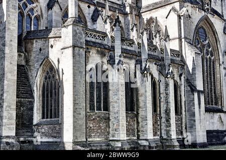 Cattedrale di Bristol, Inghilterra Foto Stock