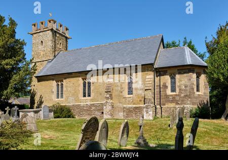 Chiesa di San Michele, Sibbdon Carwood, vicino a Craven Arms, Shropshire Foto Stock