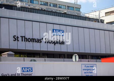ospedale di st thomas Foto Stock