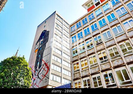 Nick Walker Street art, Bristol, Regno Unito, Inghilterra Foto Stock