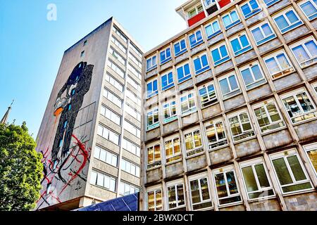 Nick Walker Street art, Bristol, Regno Unito, Inghilterra Foto Stock