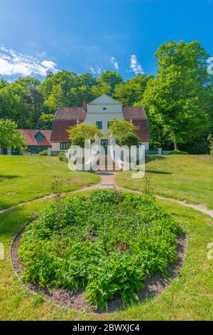 Heinrich Vogeler Museum Barkenhoff, Künstlerdorf Worpswede, Landkreis Osterholz, vicino a Brema, Niedersachsen, Deutschland Foto Stock