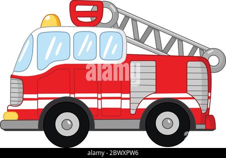 Camion dei pompieri Illustrazione Vettoriale