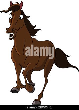 Funzionamento del cavallo Illustrazione Vettoriale