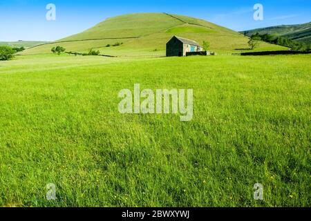 Il villaggio di Slaithwaite nella valle del Colne nello Yorkshire occidentale, Regno Unito Foto Stock