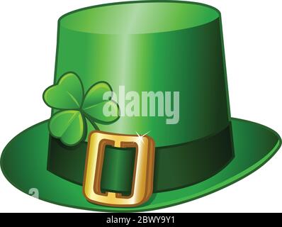Cappello di St Patricks Illustrazione Vettoriale