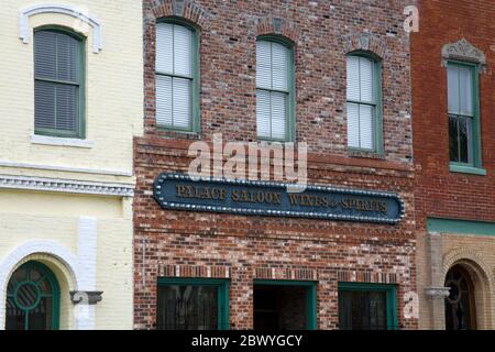 Palace Saloon, Fernandina Beach, Amelia Island, Jacksonville, Florida, Stati Uniti Foto Stock