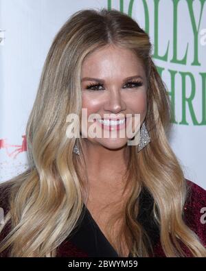 25 novembre 2018, Los Angeles, California, USA: Nancy o'Dell arriva alla 87a parata annuale di Natale di Hollywood a Hollywood, California, il 25 novembre 2018. (Immagine di credito: © Billy Bendight/ZUMA Wire) Foto Stock