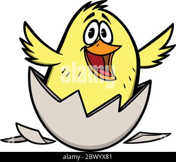 Cazzo di Pasqua - un Cartoon Illustrazione di un cazzo di Pasqua. Illustrazione Vettoriale