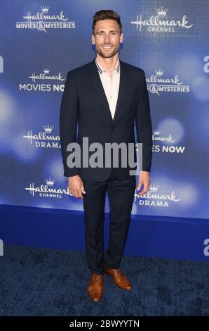 26 luglio 2019, Bevrly Hills, California, Stati Uniti: Andrew Walker frequenta il canale Hallmark e Hallmark Movies & Mysteries Estate 2019 TCA a Private Residence, Beverly Hills, California il 26 luglio 2019. (Immagine di credito: © Billy Bendight/ZUMA Wire) Foto Stock