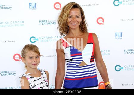 Watermill, NY, Stati Uniti. 25 luglio 2015. Michelle Smith al diciottesimo Super Sabato annuale del Fondo di Ricerca sul cancro ovarico al progetto Ark di Nova. Credit: Marco, Alamy Foto Stock