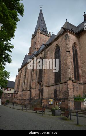 Chiesa di Santa Maria a Marburg, Germania Foto Stock