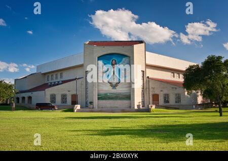 Basilica di nostra Signora di San Juan del Valle Santuario Nazionale a San Juan, Rio Grande Valley, Texas, Stati Uniti Foto Stock