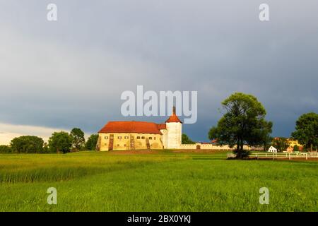 Il vecchio forte in Djurdjevac, Croazia Foto Stock