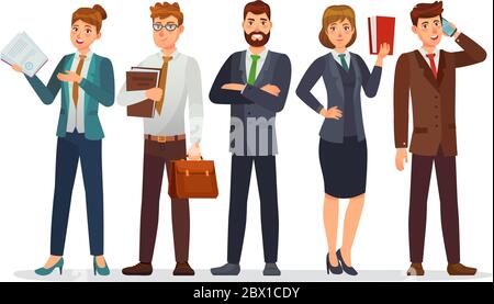 Team di avvocati. Legale, legale o legale. Avvocato professionale cartoni animati illustrazione vettoriale Illustrazione Vettoriale