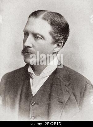 Edward Cecil Guinness, 1° Conte di Iveagh, 1847 – 1927. Uomo d'affari e filantropo irlandese. Dal Business Encyclopedia e dal Consulente legale, pubblicato 1907. Foto Stock