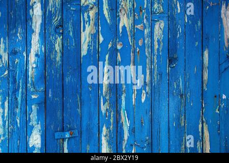 Francia, Charente-Maritime (17), détail de façade d'un hangar d'ostréiculteur à Saint-Trojan-les-Bains, stazione balnéaire sur l'île d'Oléron Foto Stock