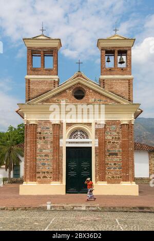 Colombia, Dipartimento di Antioquia, Santa Fe de Antioquia, Chiesa di Nuestra Senora de Chiquinquira Foto Stock