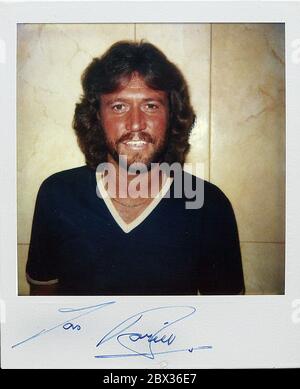 Barry Gibb delle API GEES Foto Stock