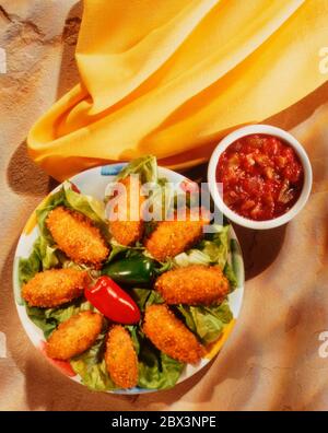 Jalapeno Hot Poppers Foto Stock