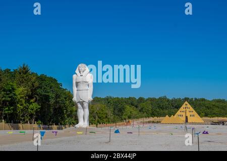 Sito egiziano americana in illinois Foto Stock