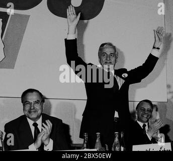 Berlino / Parties / CDU / 15.3.1979 Richard von Weizsaecker diventerà il candidato principale per la CDU di Berlino. Azioni di campagna elettorale a Berlino, nuovo mondo. Helmut Kohl, Ernst Albrecht [traduzione automatica] Foto Stock