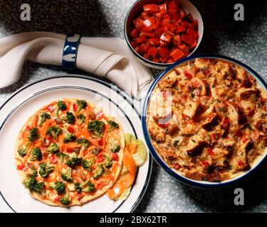 Colazione messicana Foto Stock