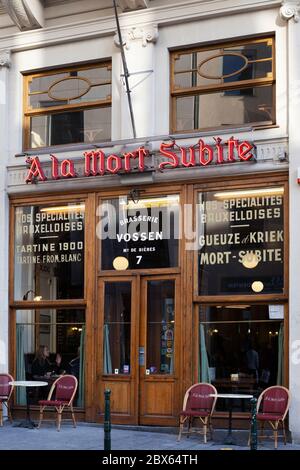 A la Mort Subite cafe Foto Stock