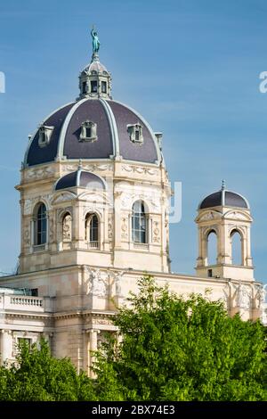 Il Museo Naturhistorisches (Museo di Storia Naturale) di Vienna, Austria. Foto Stock