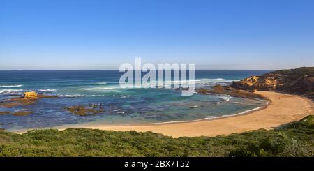 Sorrento Ocean Beach e Coppins Lookout. Mornington Peninsula, Melbourne, Australia Foto Stock