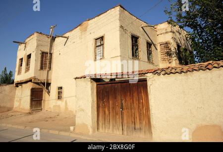 Case antiche Konya - Turchia Foto Stock