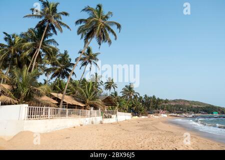 Anjuna spiaggia Foto Stock