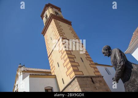 vista su estepona streets Foto Stock