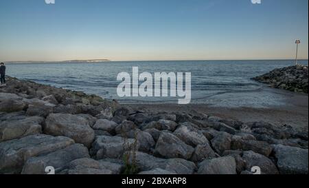 Varie località intorno a New Forest che includono Beaulieu, Medford, Lymington, Highcliffe. Foto Stock